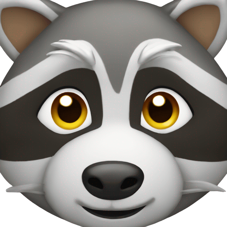 Racoon Face emoji