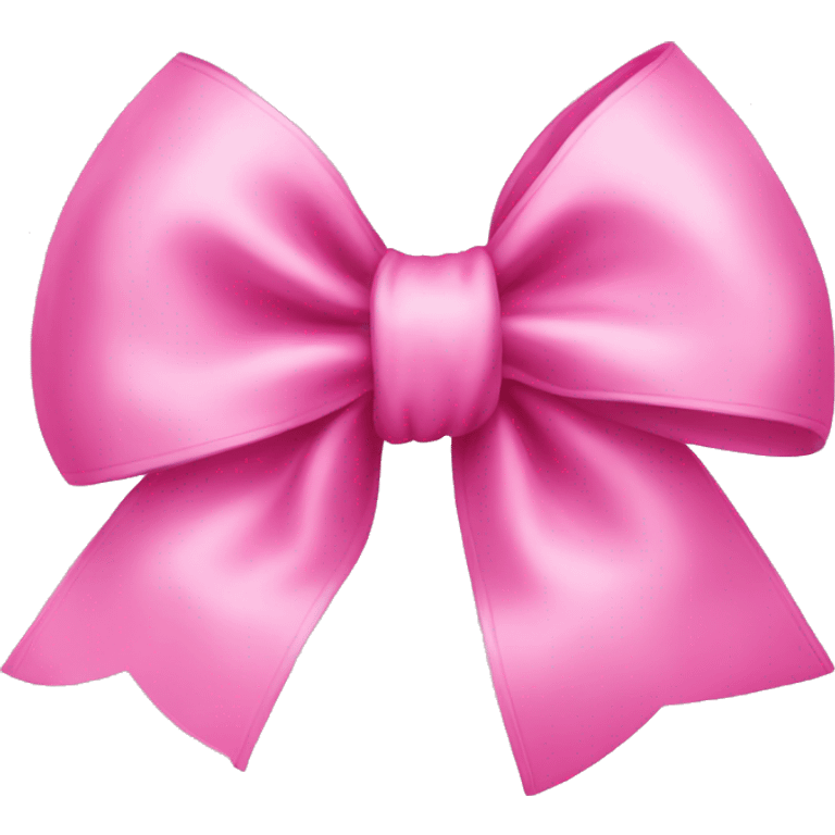 Pink bow emoji