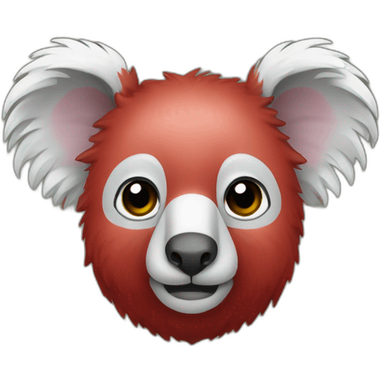 red koala emoji