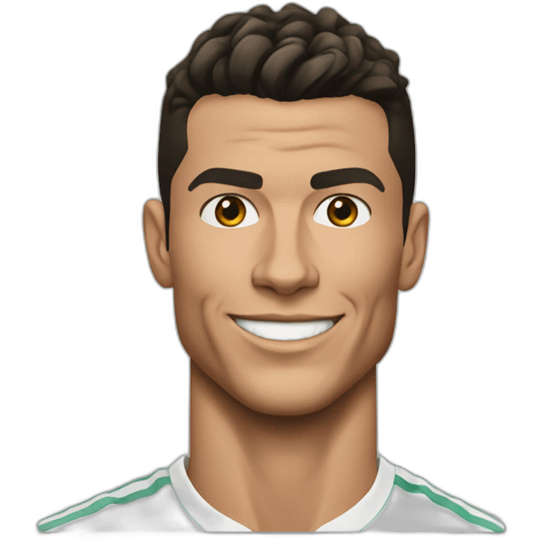 Cristiano Ronaldo realistic emoji