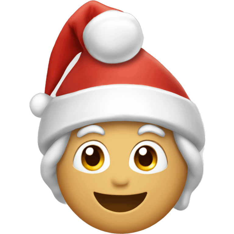 igloo xmas santa hat emoji