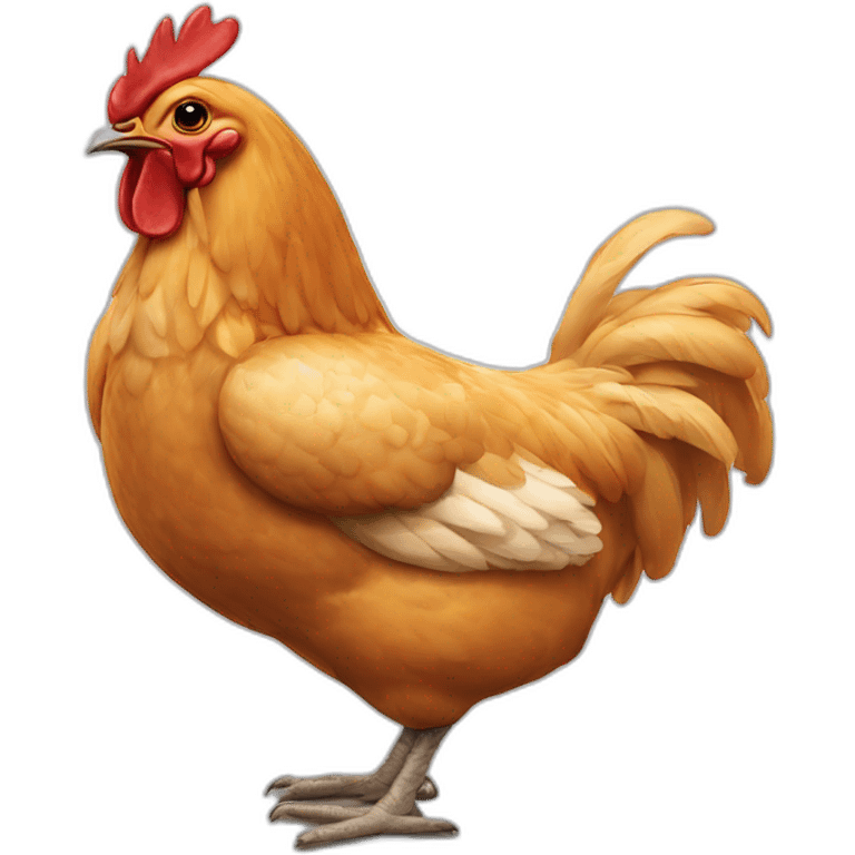 Mangeur de poulet emoji