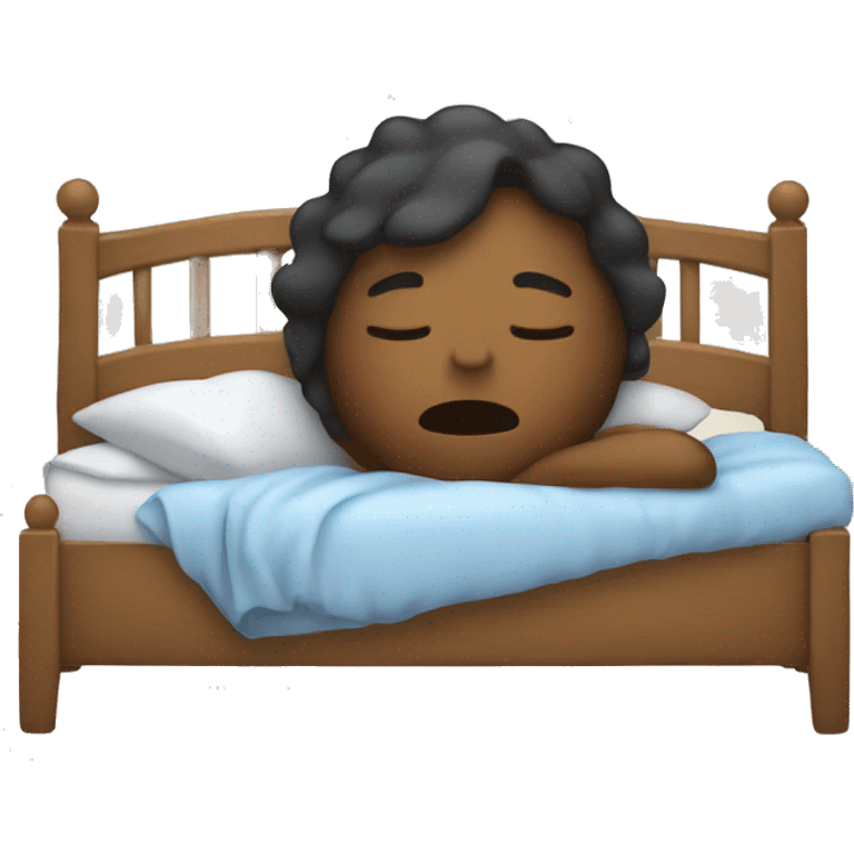 Sleeping in bed  emoji