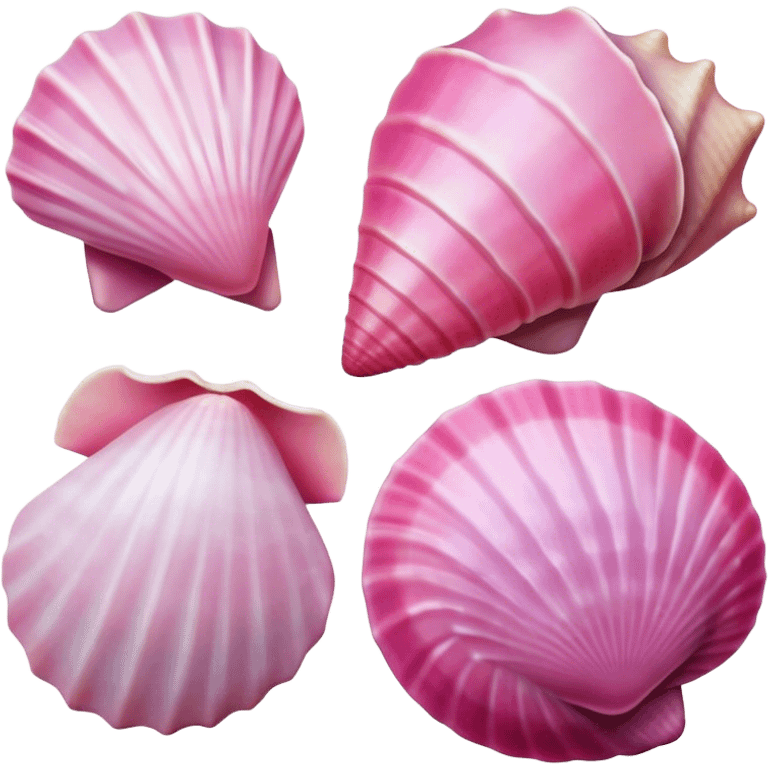 Pink Shells emoji