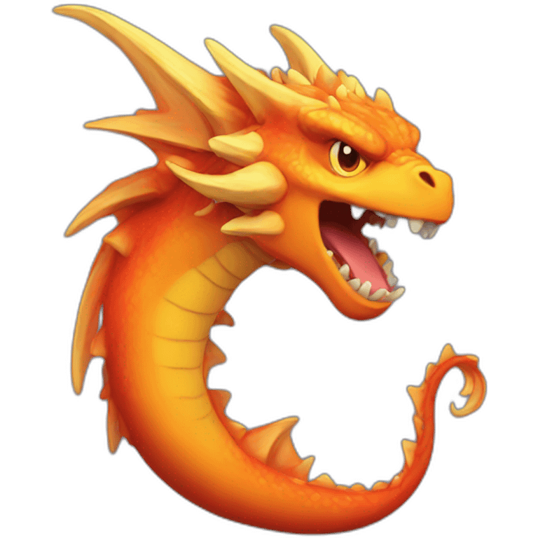 Dracaufeu emoji