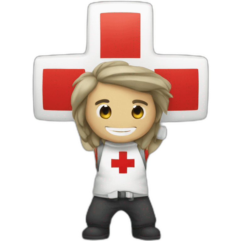 Red Cross emoji