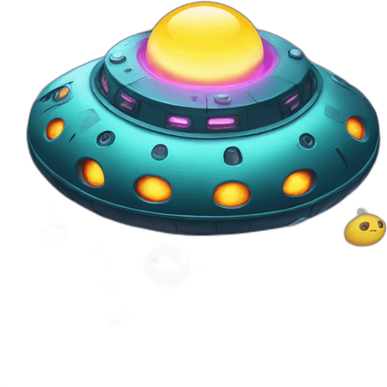 Ufo party emoji