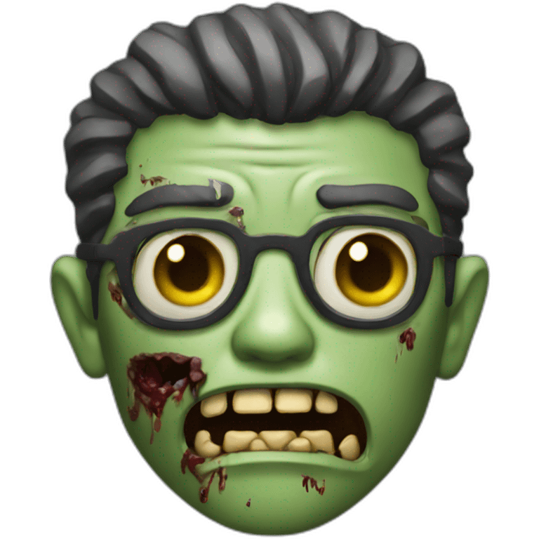 The zombie FBI emoji