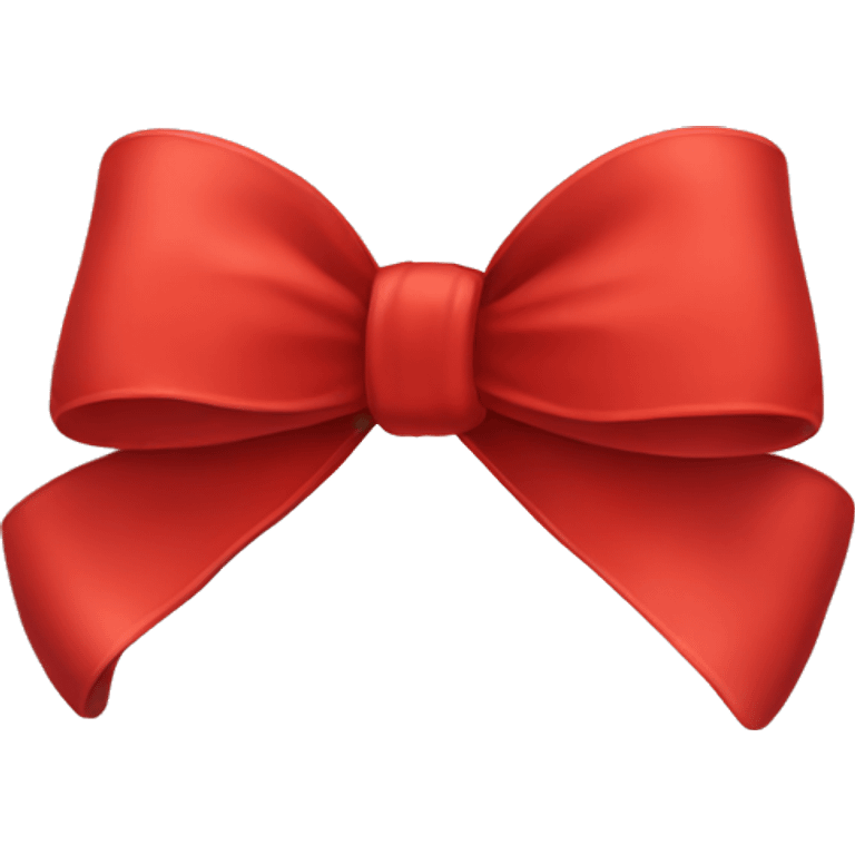 Red bow emoji