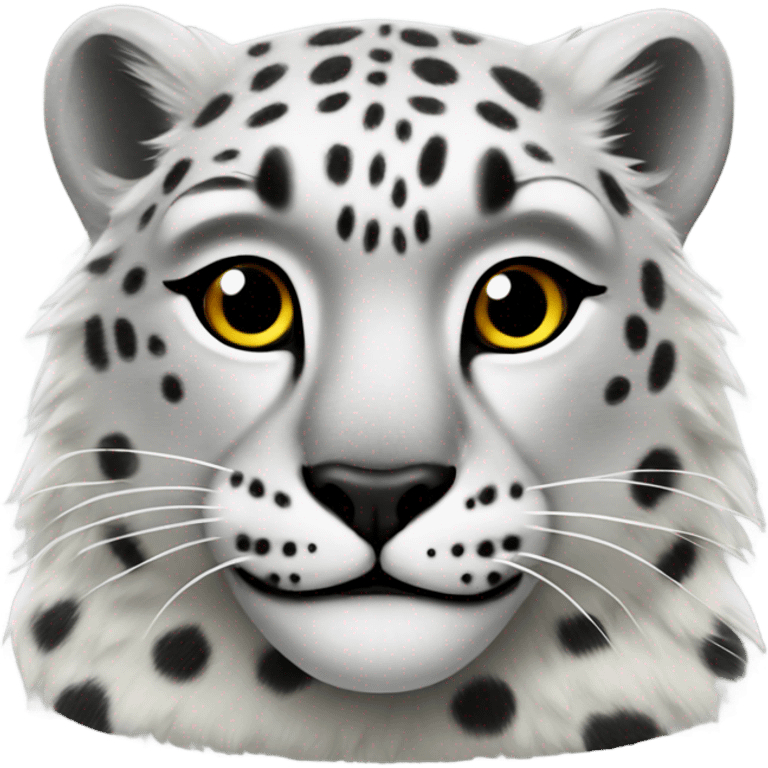 Snow leopard  emoji