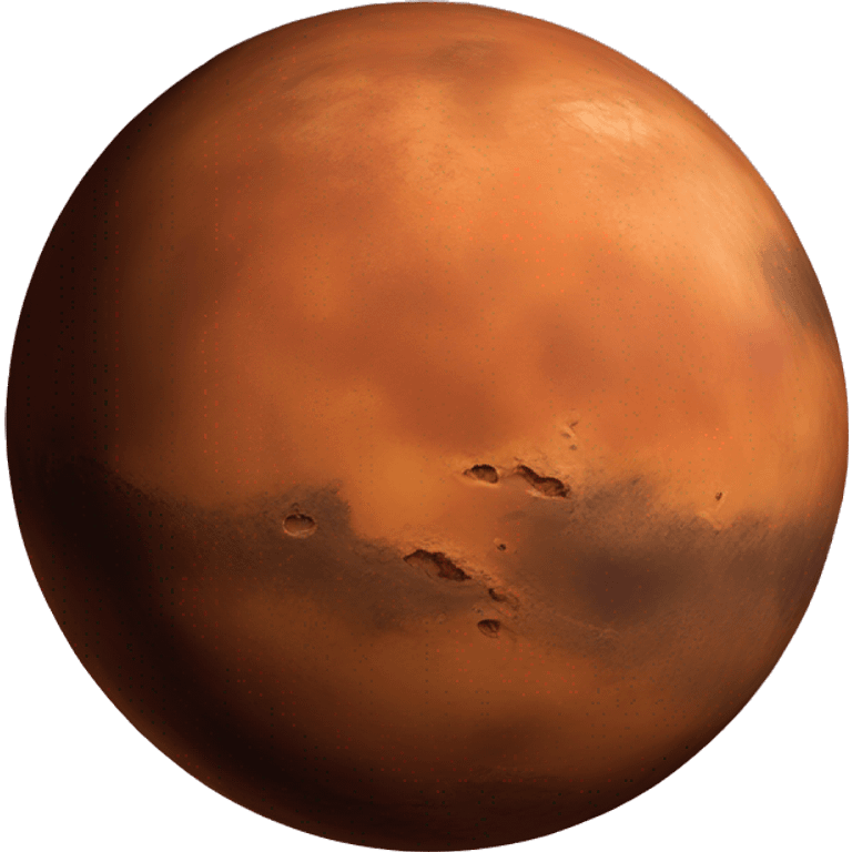 Mars planet emoji