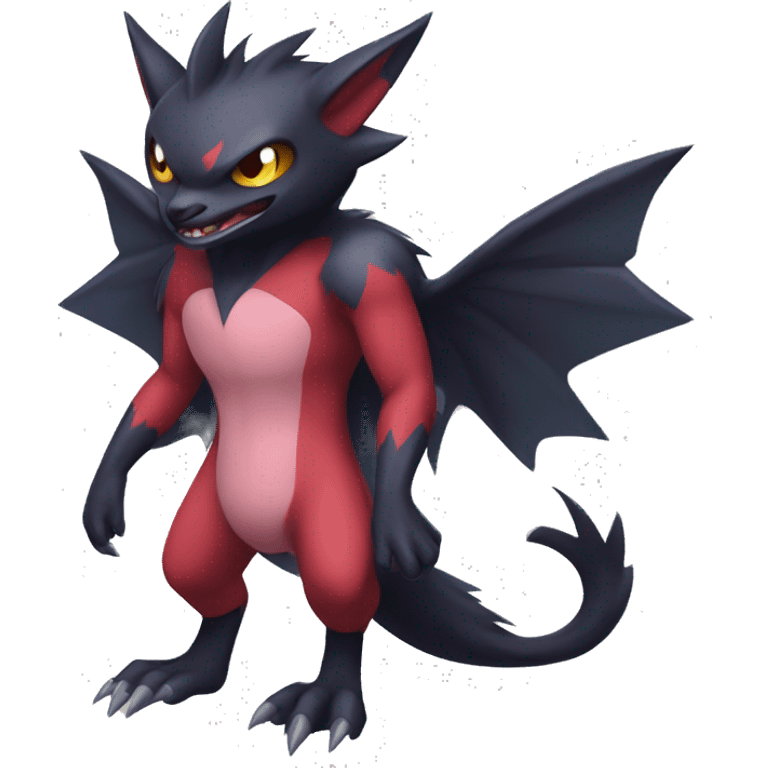 Noibat-Litten-Zoroark-Nargacuga full body emoji