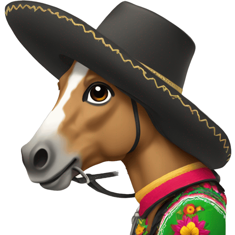 Mexican charro  emoji