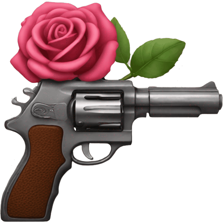 pistolet rose emoji