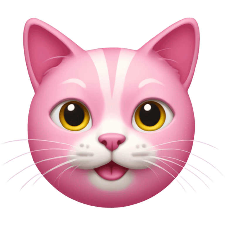 pink cat emoji