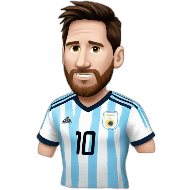 Messi-argentina-worldcup emoji