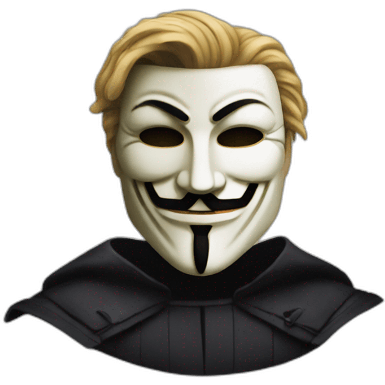 V from V For Vendetta emoji