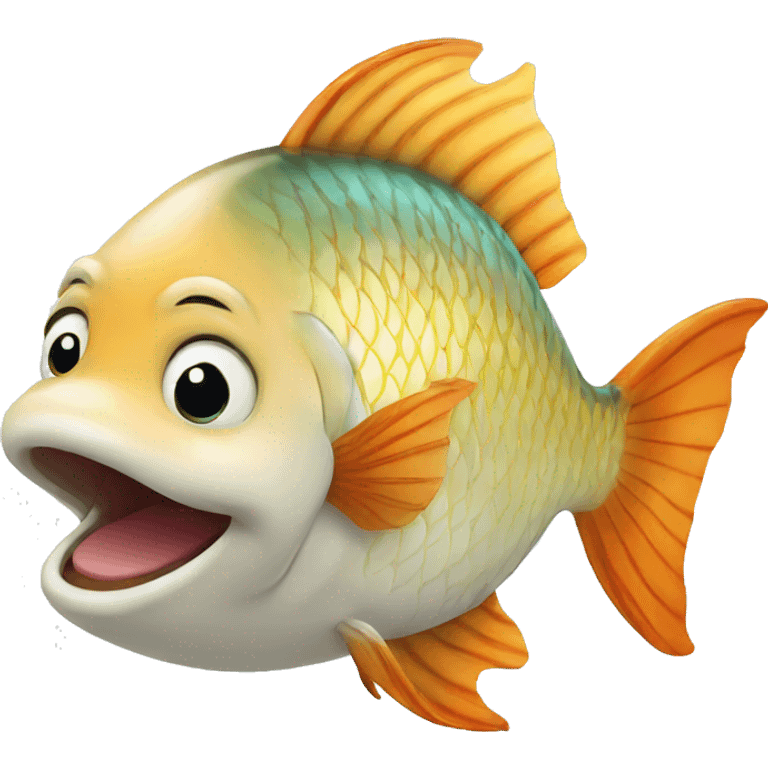 fish smiling emoji