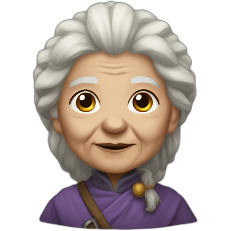 Old woman hill dwarf cleric emoji