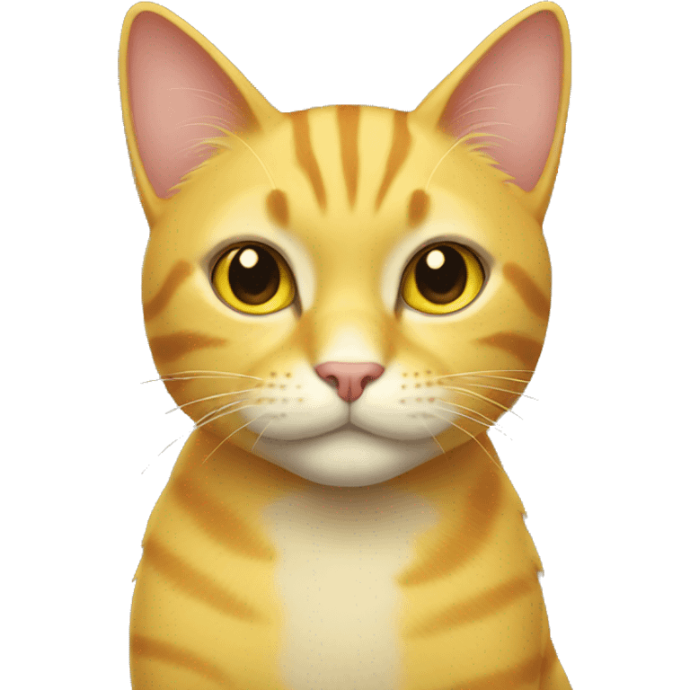 Yellow Cat emoji