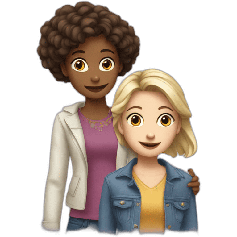 lila et margaux emoji