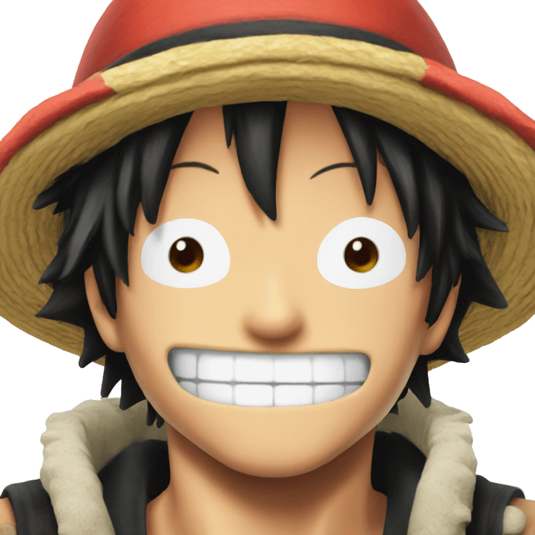 Luffy from one piece emoji