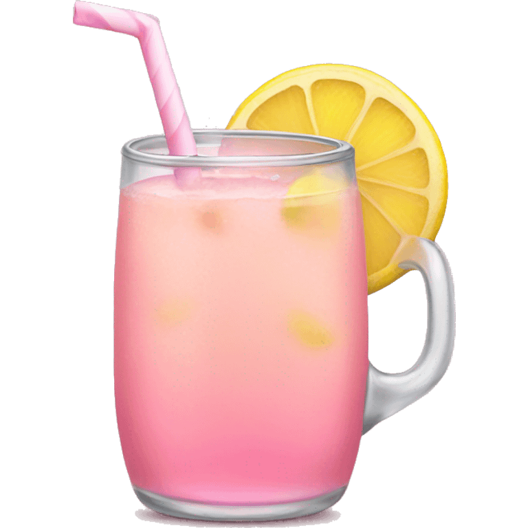 Pink lemonade, cutesy  emoji