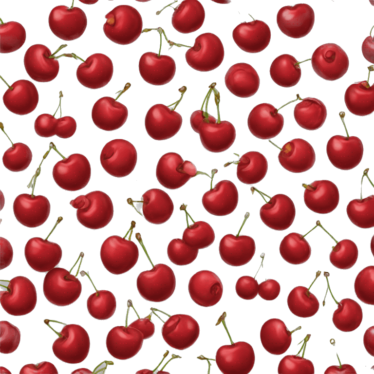 Cherries with bow  emoji