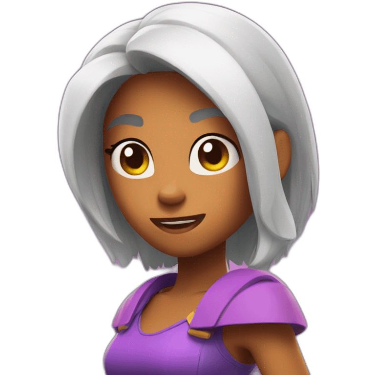 tara in brawl stars emoji