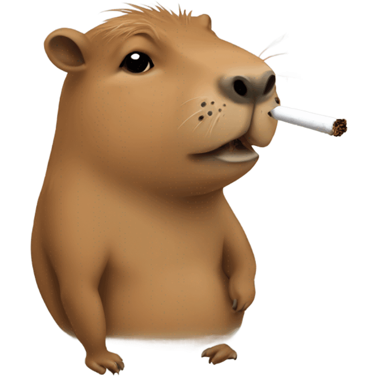 capybara smoking emoji