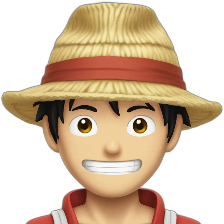 Luffy emoji