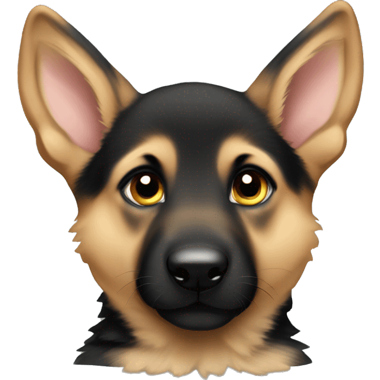 Baby German shepherd  emoji