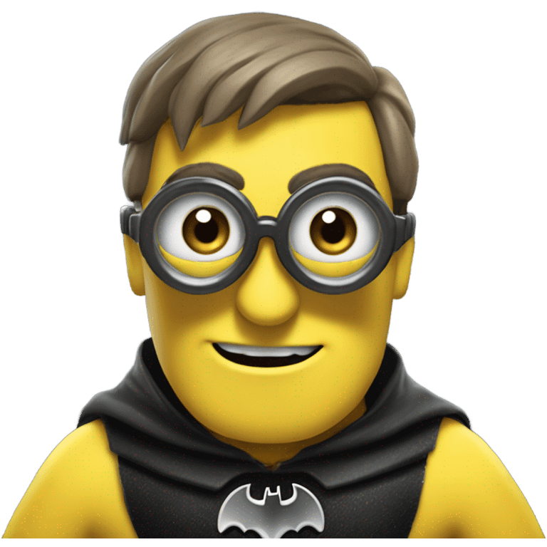 Minion Batman emoji