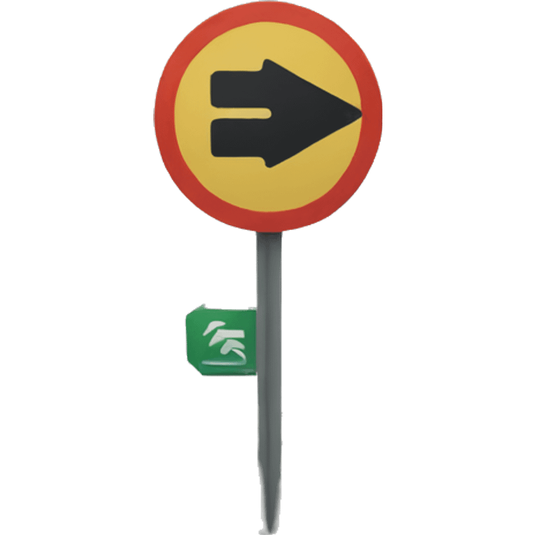 direction sign emoji