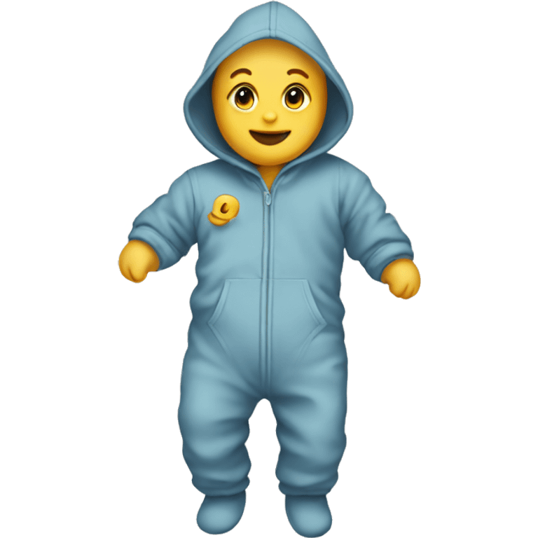 Baby jumpsuit emoji