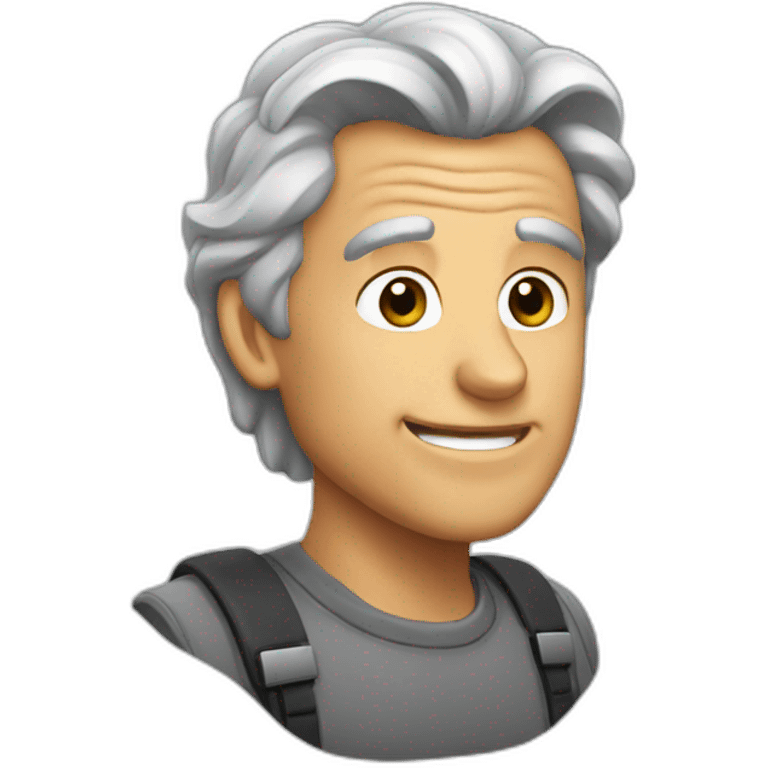 Gray Leno emoji