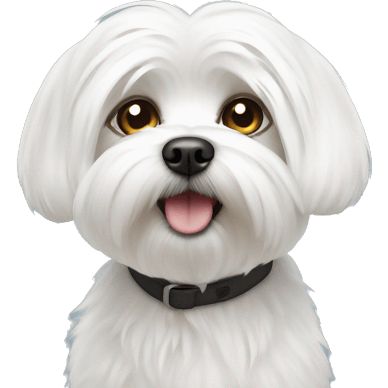 Two maltese emoji