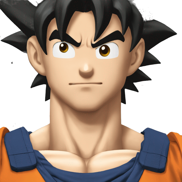 Goku from the Dragon Ball series emoji