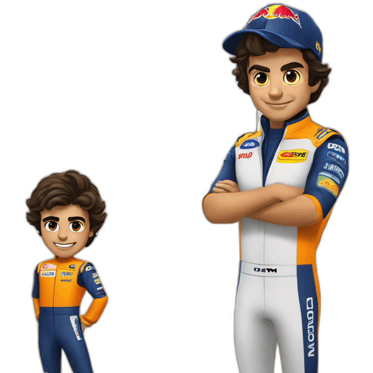 Carlos Sainz & Lando Norris emoji