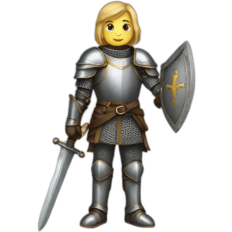 medieval knight no gender emoji