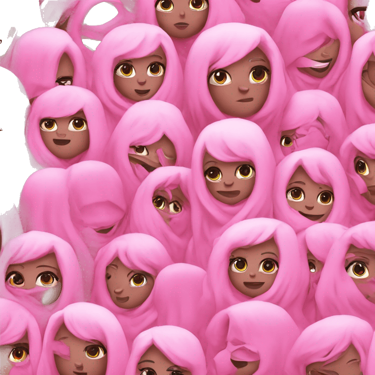 Pink world  emoji