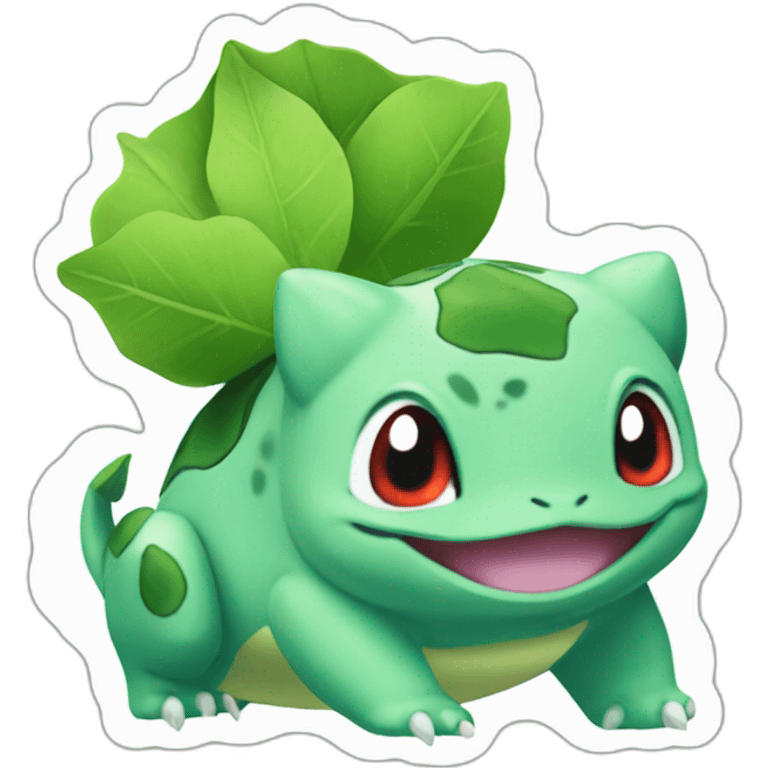 Bulbasaur pokemon emoji