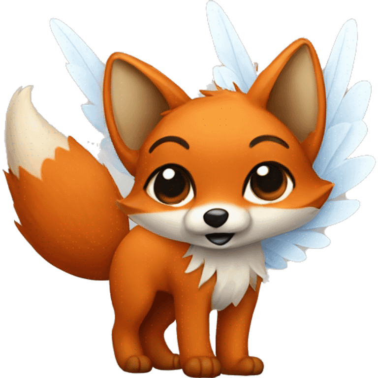 Fox with wings emoji