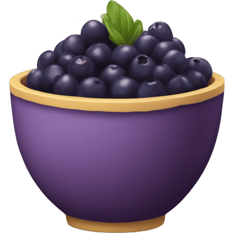 açaí bowl emoji