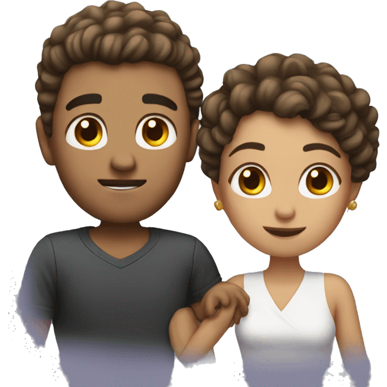 Couple hitting a 6 month anniversary  emoji