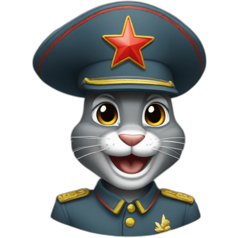 Communiste bugs bunny emoji