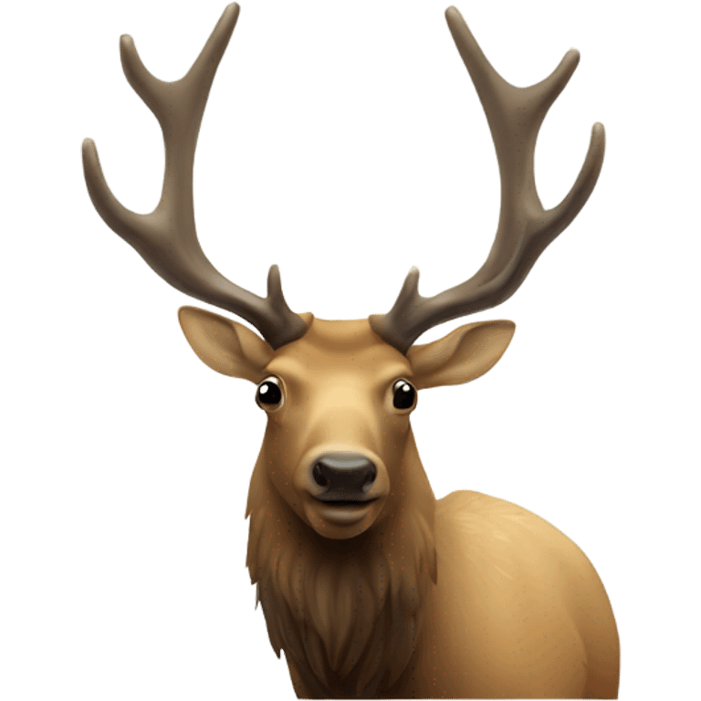 Elk in tank emoji