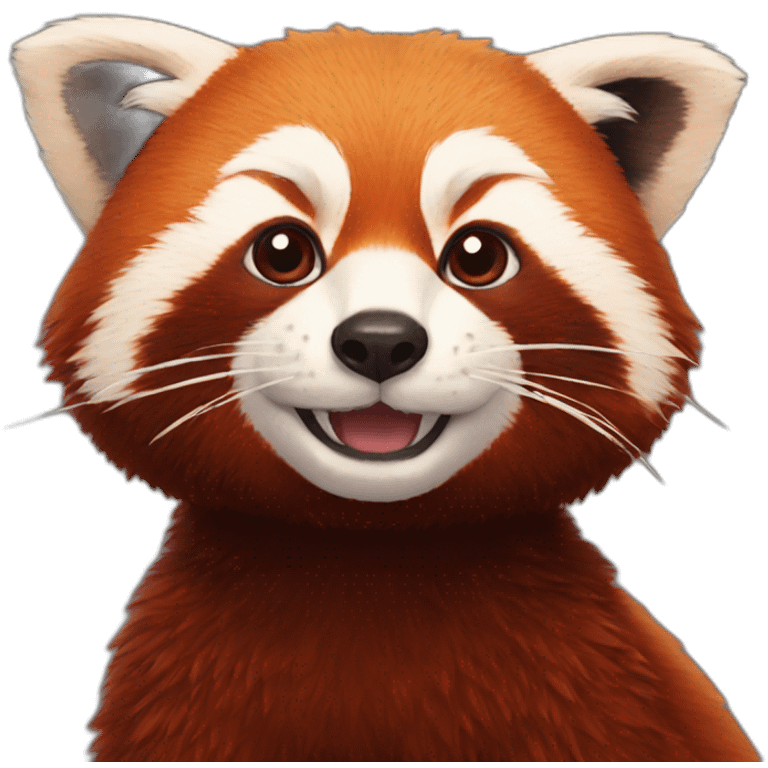 Red panda  emoji