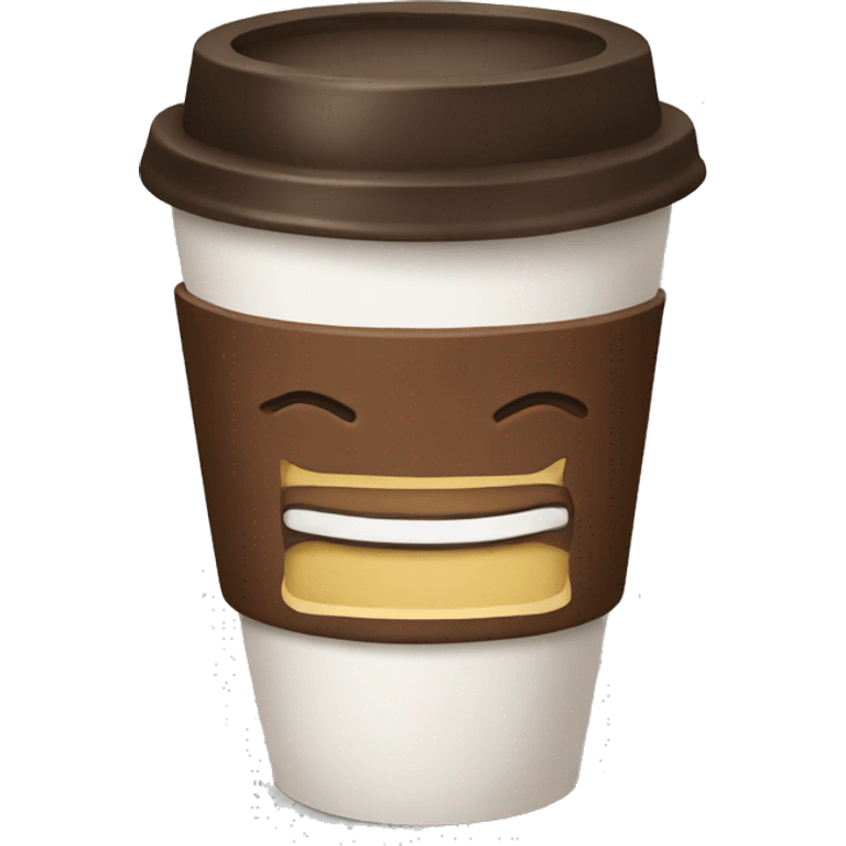 A cup of warm coffee  emoji