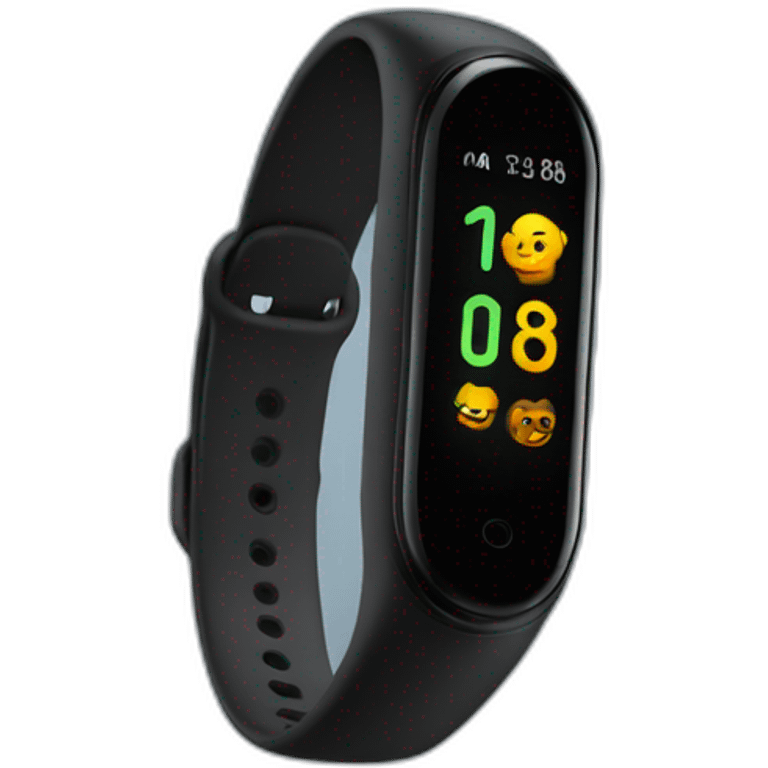 Mi band 4 emoji